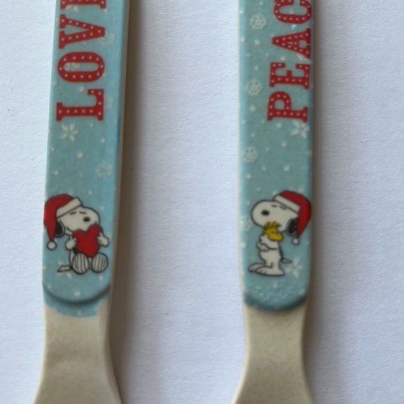 Snoopy Peanuts Child’s Fork and Spoon Set NWOT - Picture 3 of 7